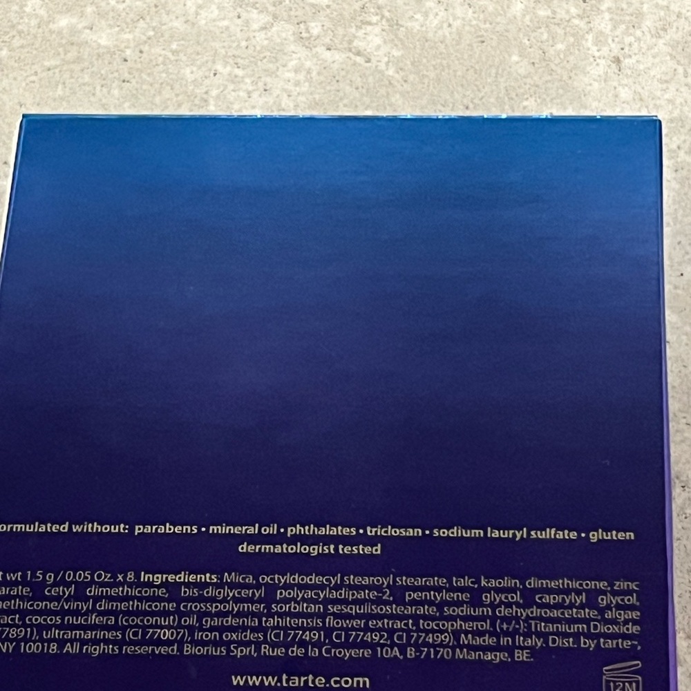 Tarte Rainforest of the Sea Eyeshadow Palette (Brand New in Box) - Picture 7 of 7